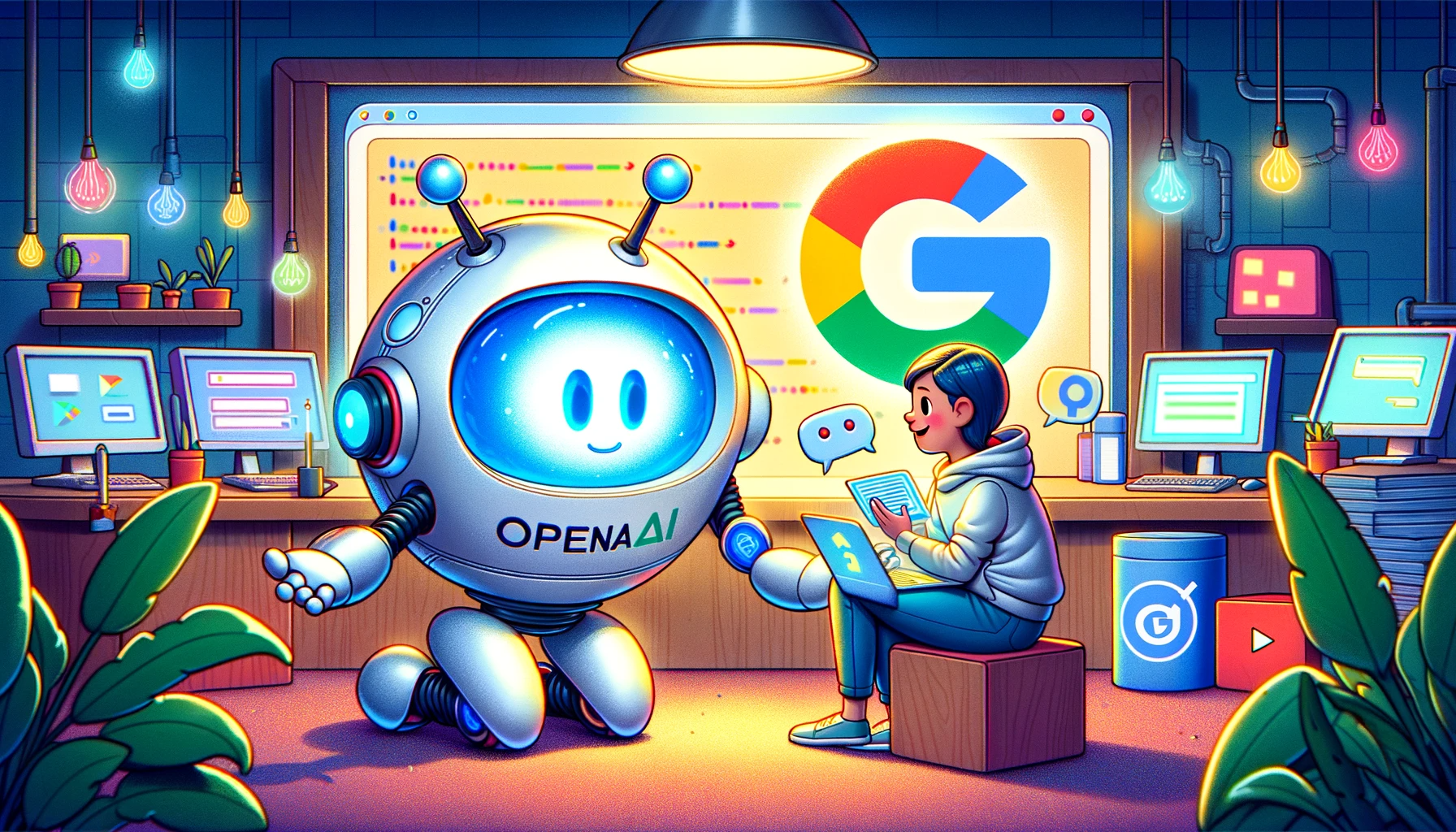 Chatgpt and Google